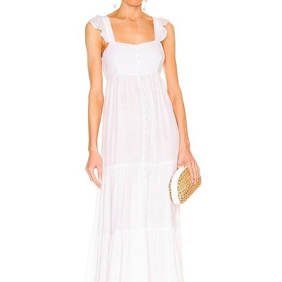 BB Dakota by Steve Madden Dresses & Skirts - New BB Dakota by steve madden Ready or Yacht dress in white flowy summer maxi